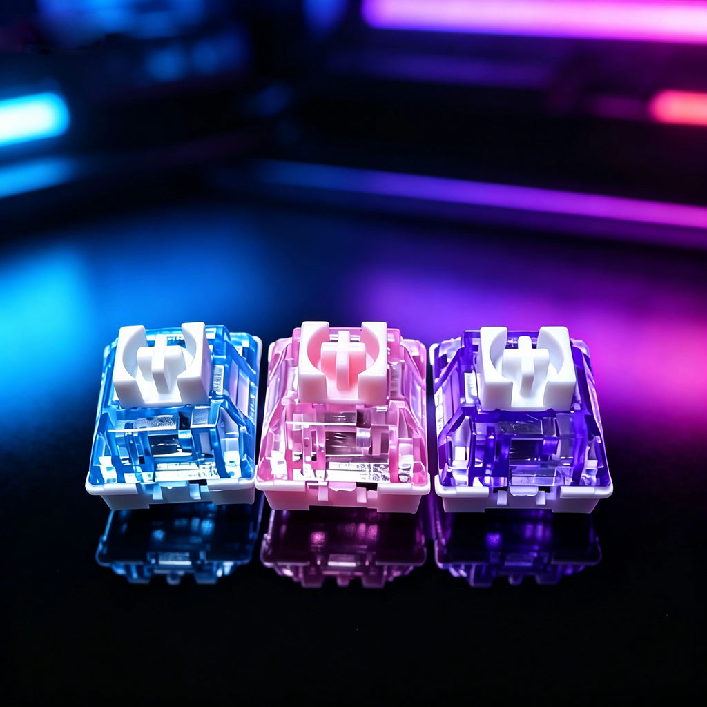 MX-style tactile magnetic switch (Lingyin Switch) for custom keyboards.