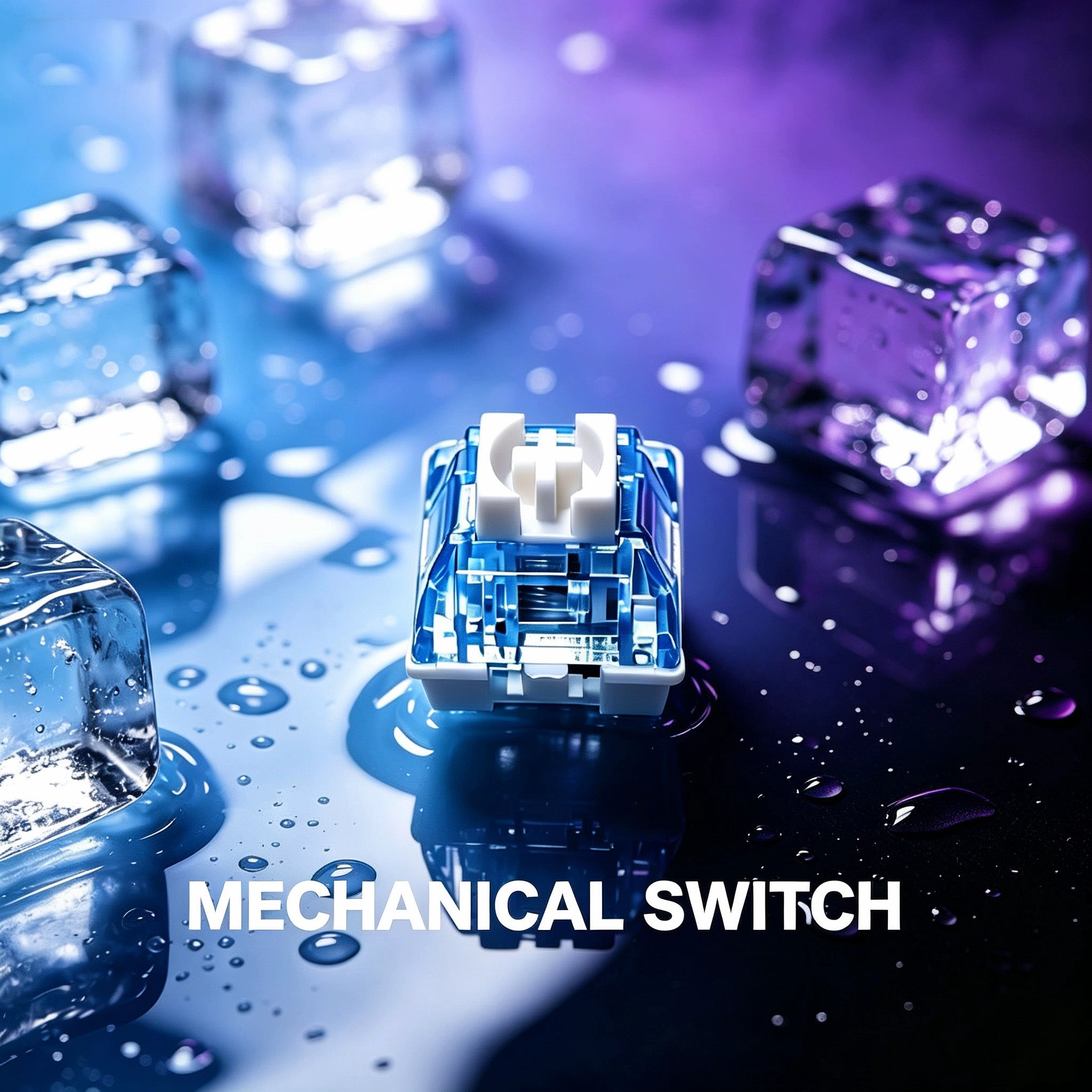 MX-style tactile magnetic switch (Lingyin Switch) for custom keyboards.