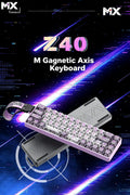 MX-Z40 All-Aluminum Magnetic Switch Custom RGB Keyboard – Aluminum Alloy Case, 40% Layout, 49 Keys