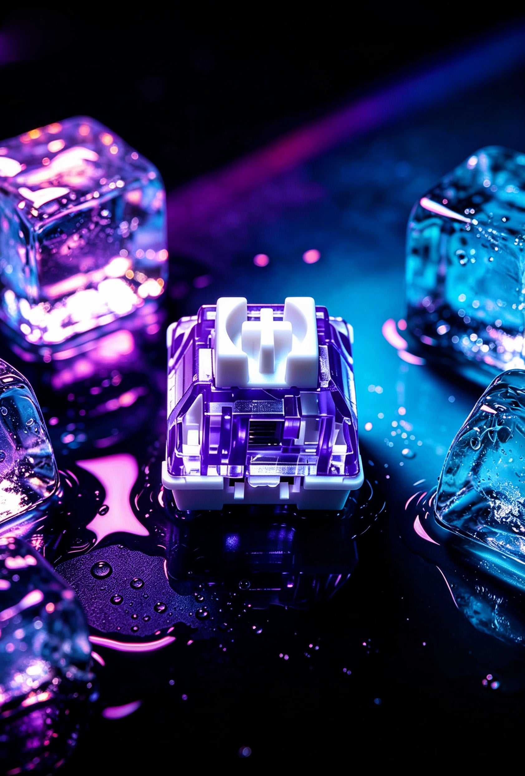 MX-style tactile magnetic switch (Lingyin Switch) for custom keyboards.