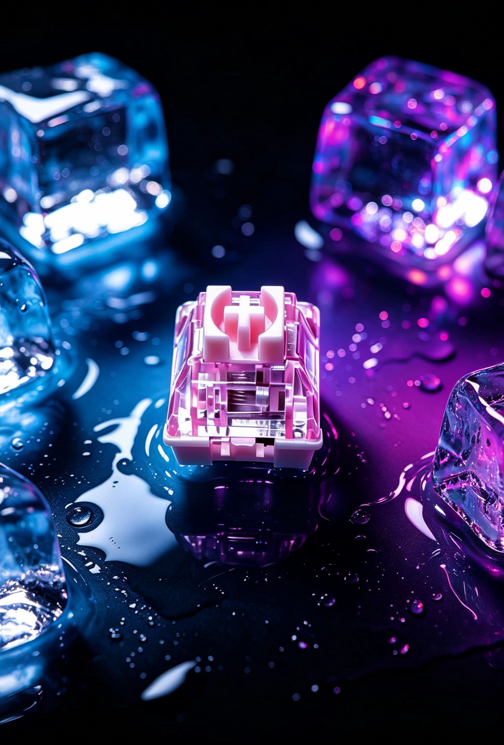 MX-style tactile magnetic switch (Lingyin Switch) for custom keyboards.